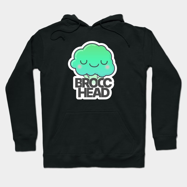 BroccHead Hoodie by Dry Heat Gardening